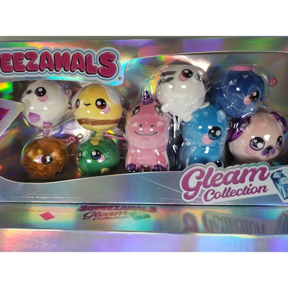 Squeezamals Gleam Collection Platinum Includes Mystery Plush Beverly Hills Co. - Picture 2 of 11